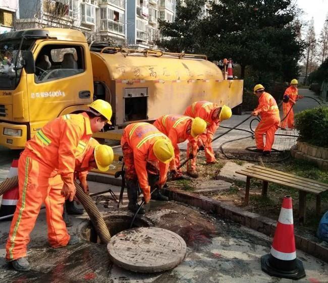 汉台市政管道清淤