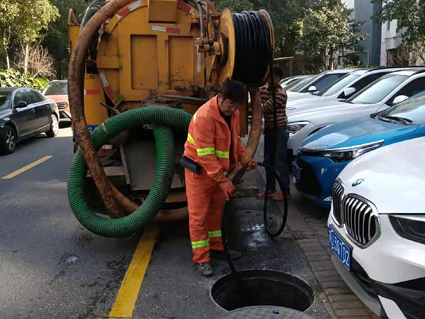 汉台排污管道清淤